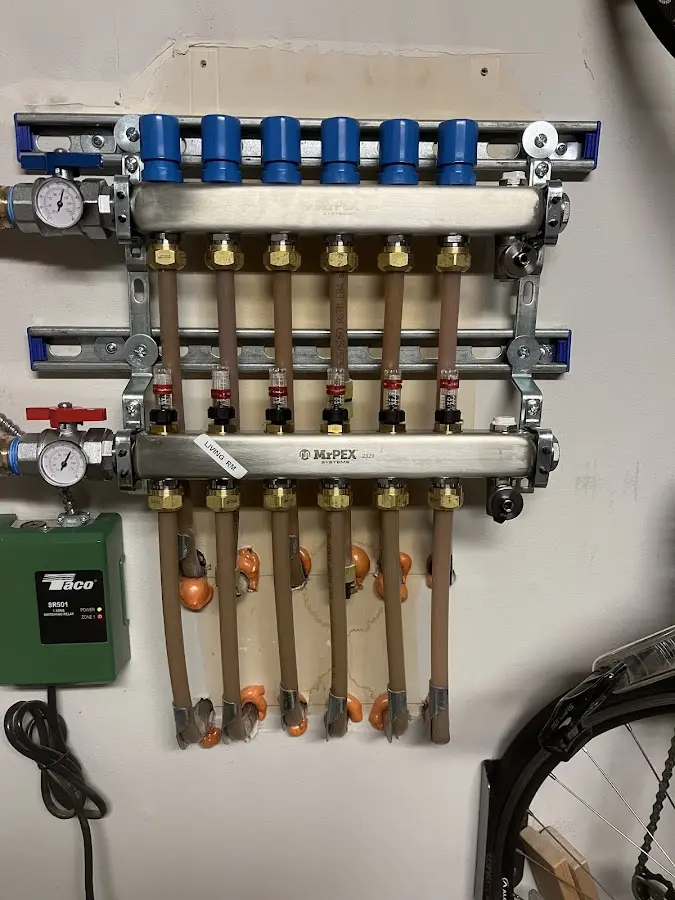 Plumber performing Leak Detection at a residential property in Tropical Park